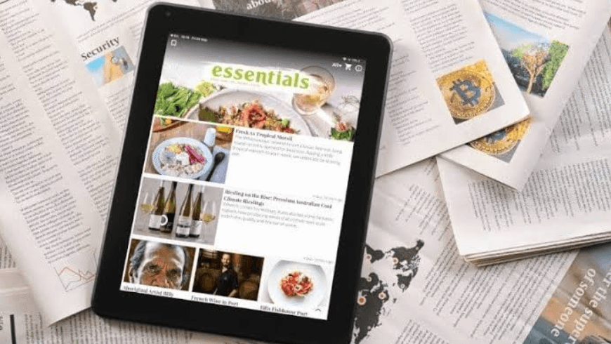 What digital magazine structure can teach instant game pages